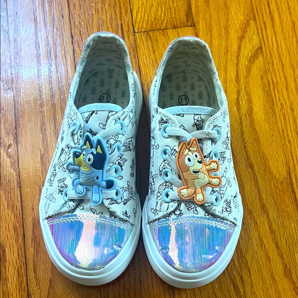 Kids Bluey Cartoon Character Sneakers